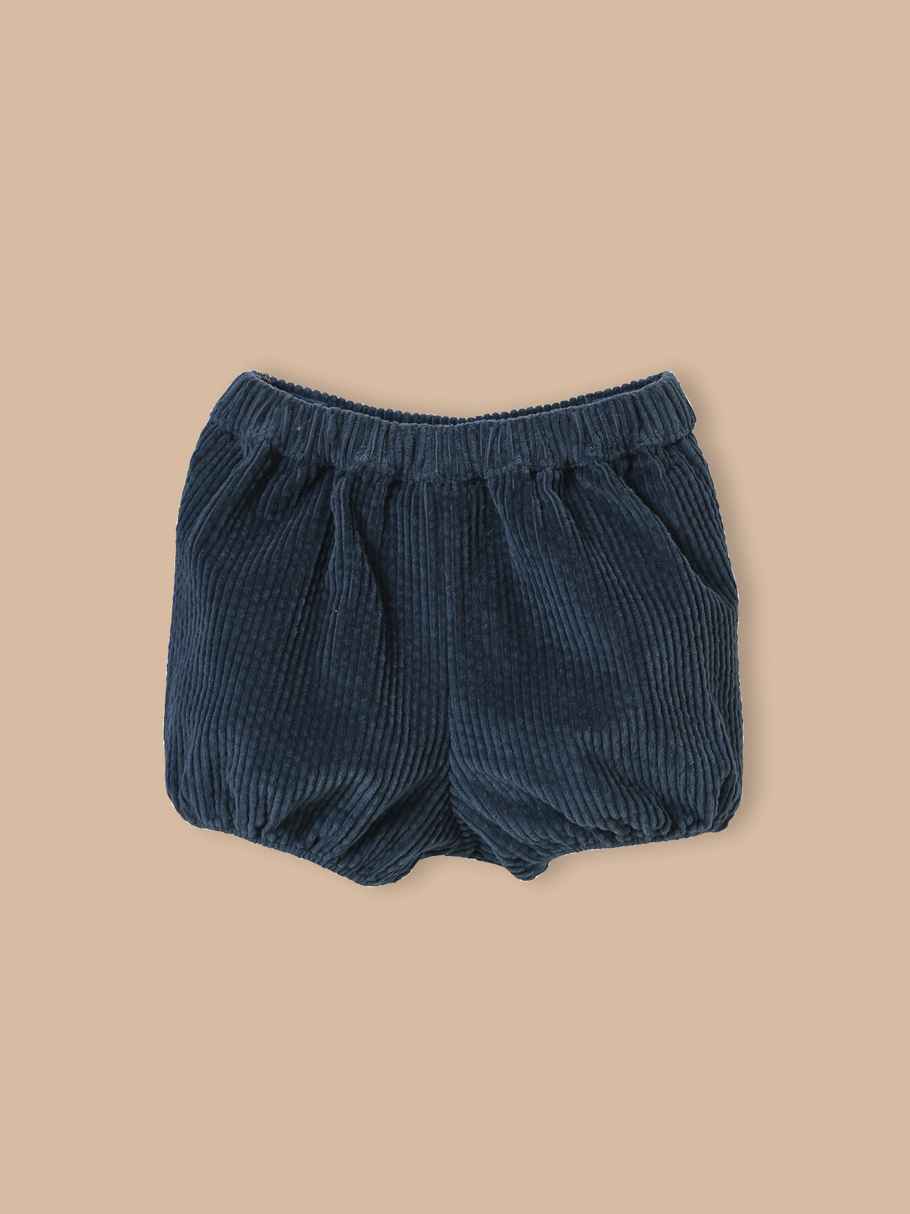 Ridge velvet shorts CYRILLUS Blue