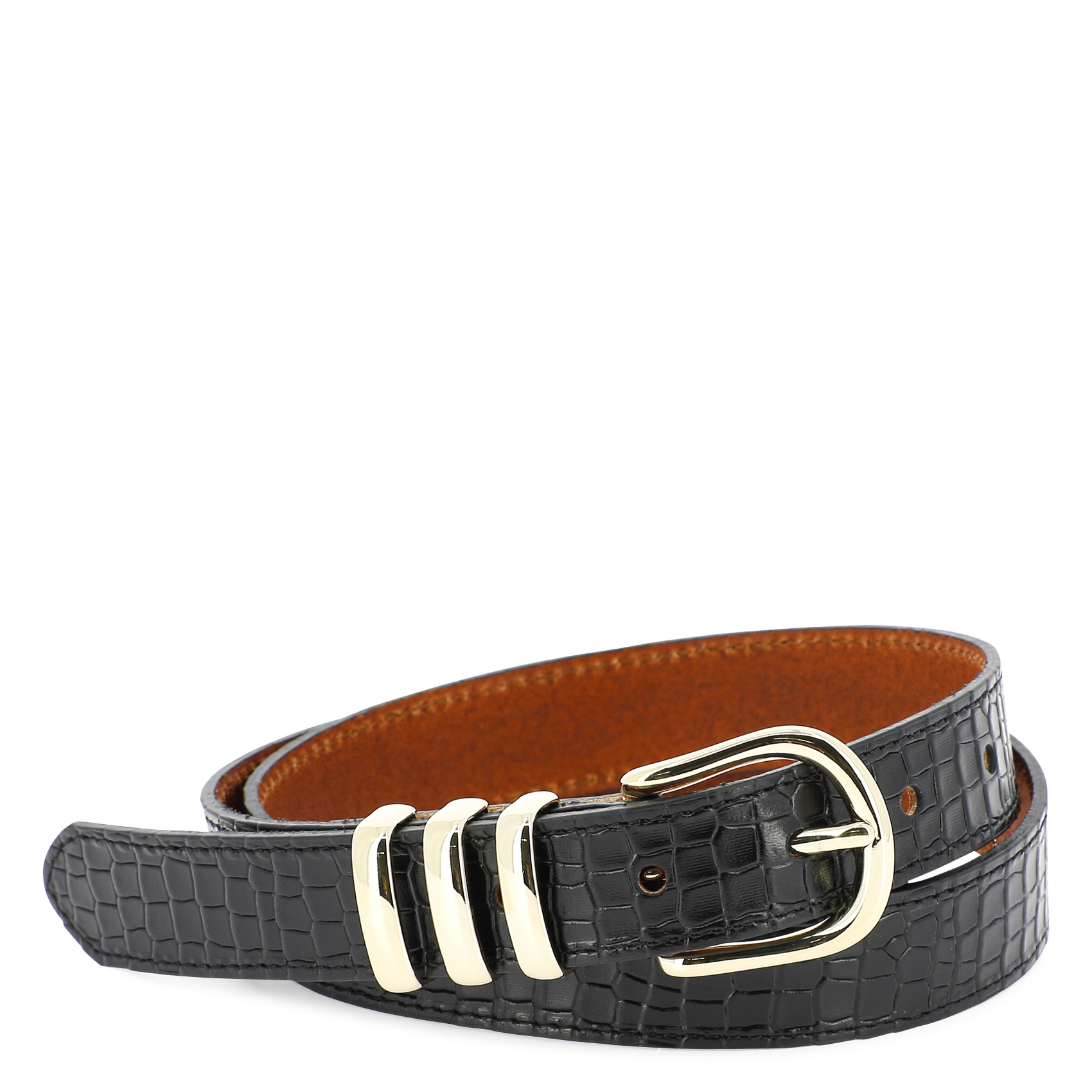 - Mit Schnalle zu schlieen. - Breite: 3 cm.  HERBERT FRERE SOEUR Schwarz