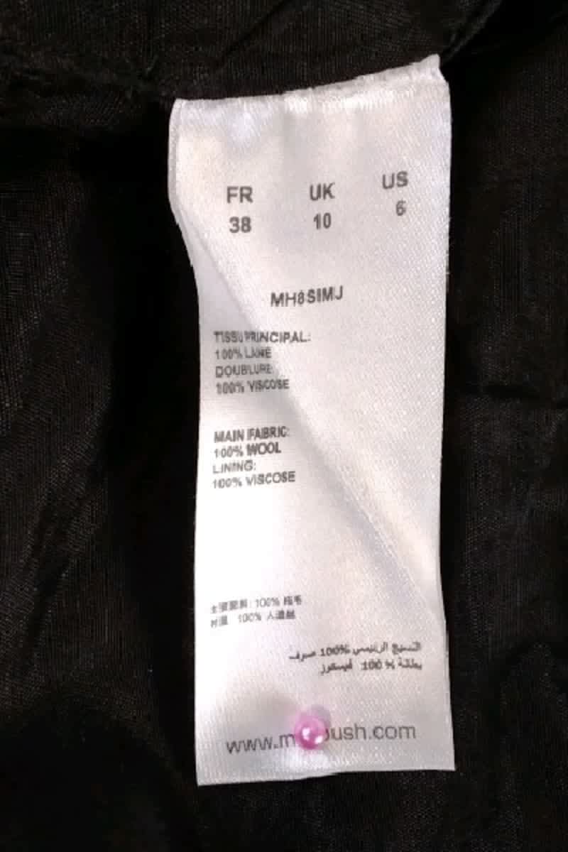 Mini skirt Manoush - Seconde Main Black