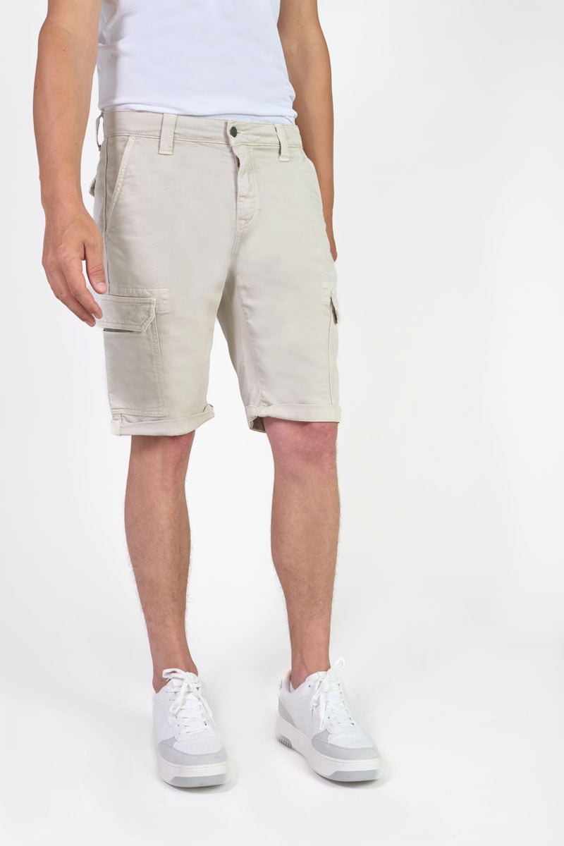 Bermuda short LE TEMPS DES CERISES Beige