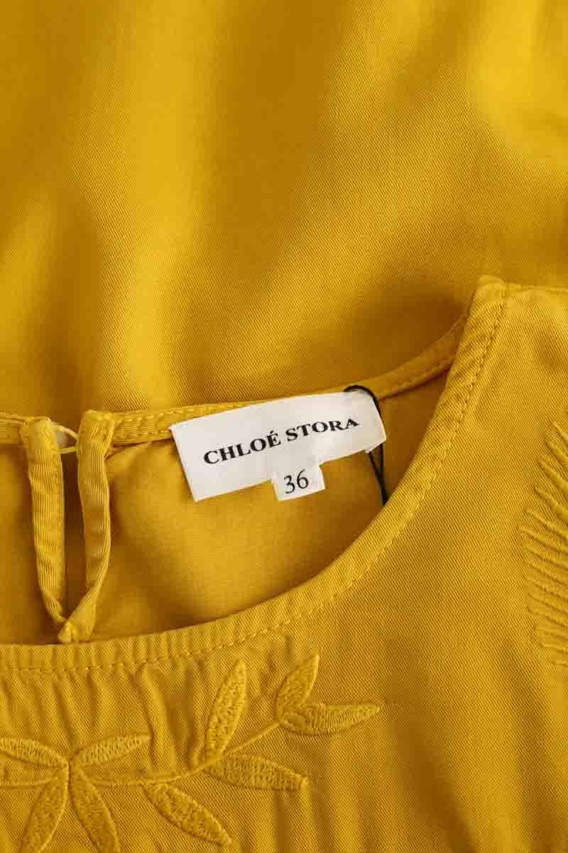 Blouse CHLOE STORA - SECONDE MAIN Yellow