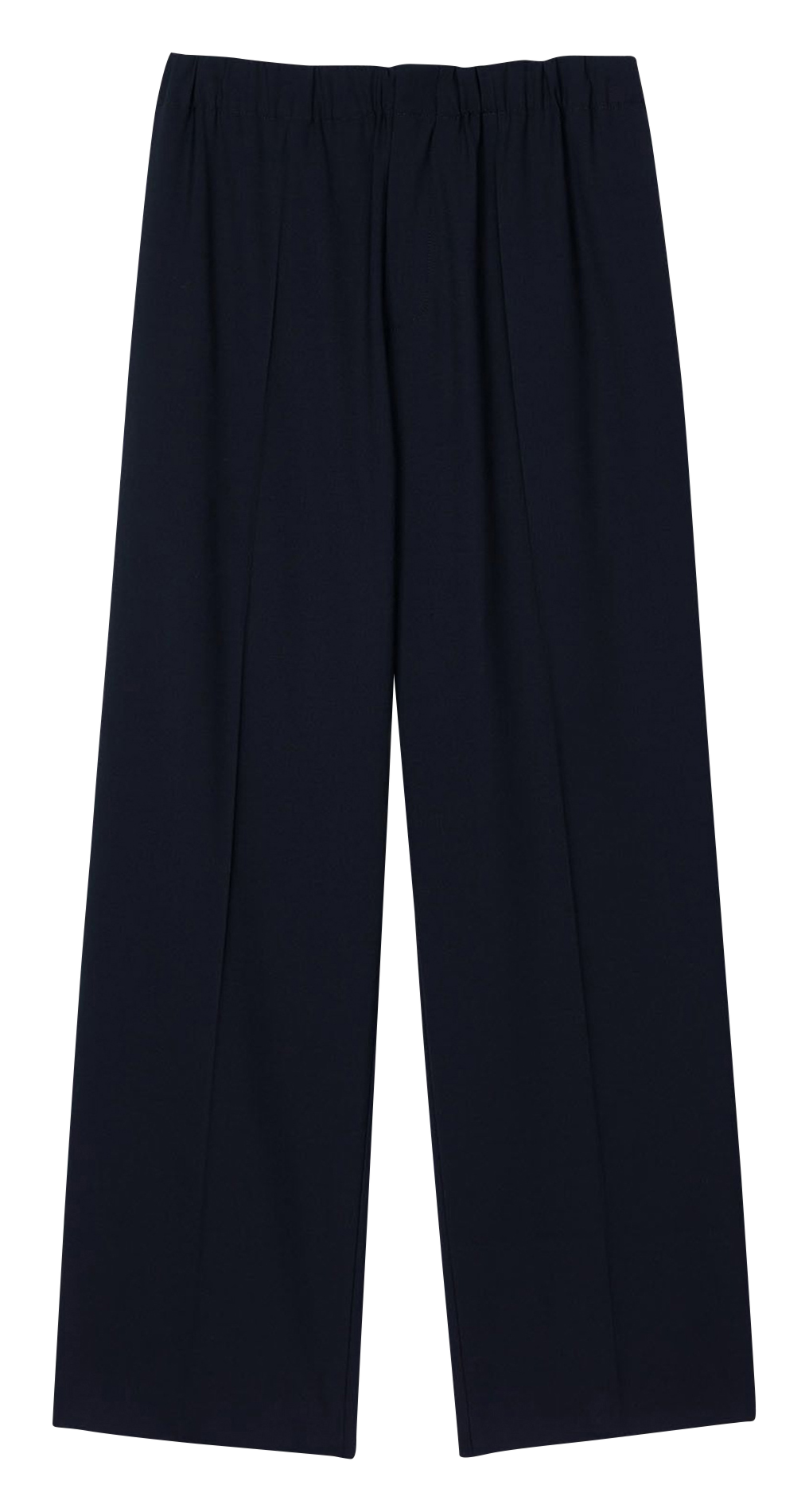 Carrotbroek van wolmix SANDRO Blauw