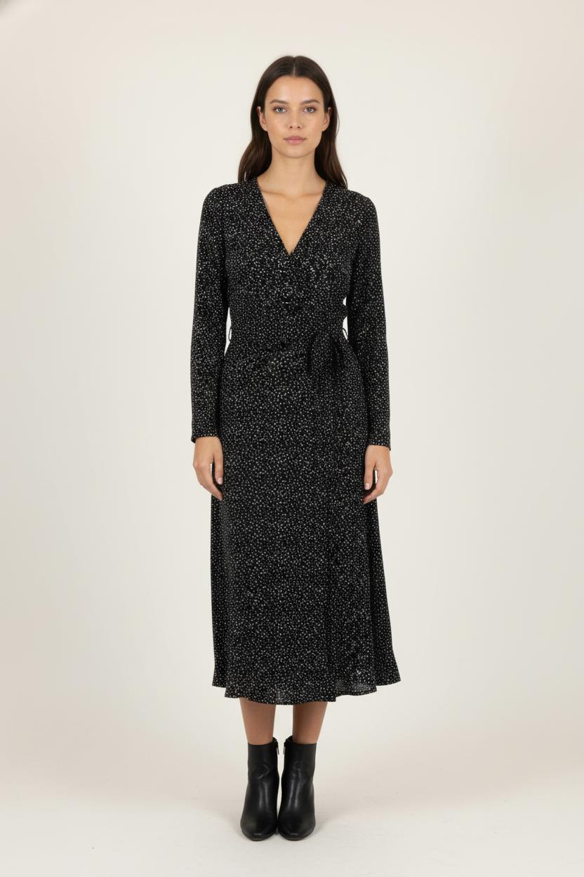 Robe longue INES DE LA FRESSANGE - Seconde main Noir