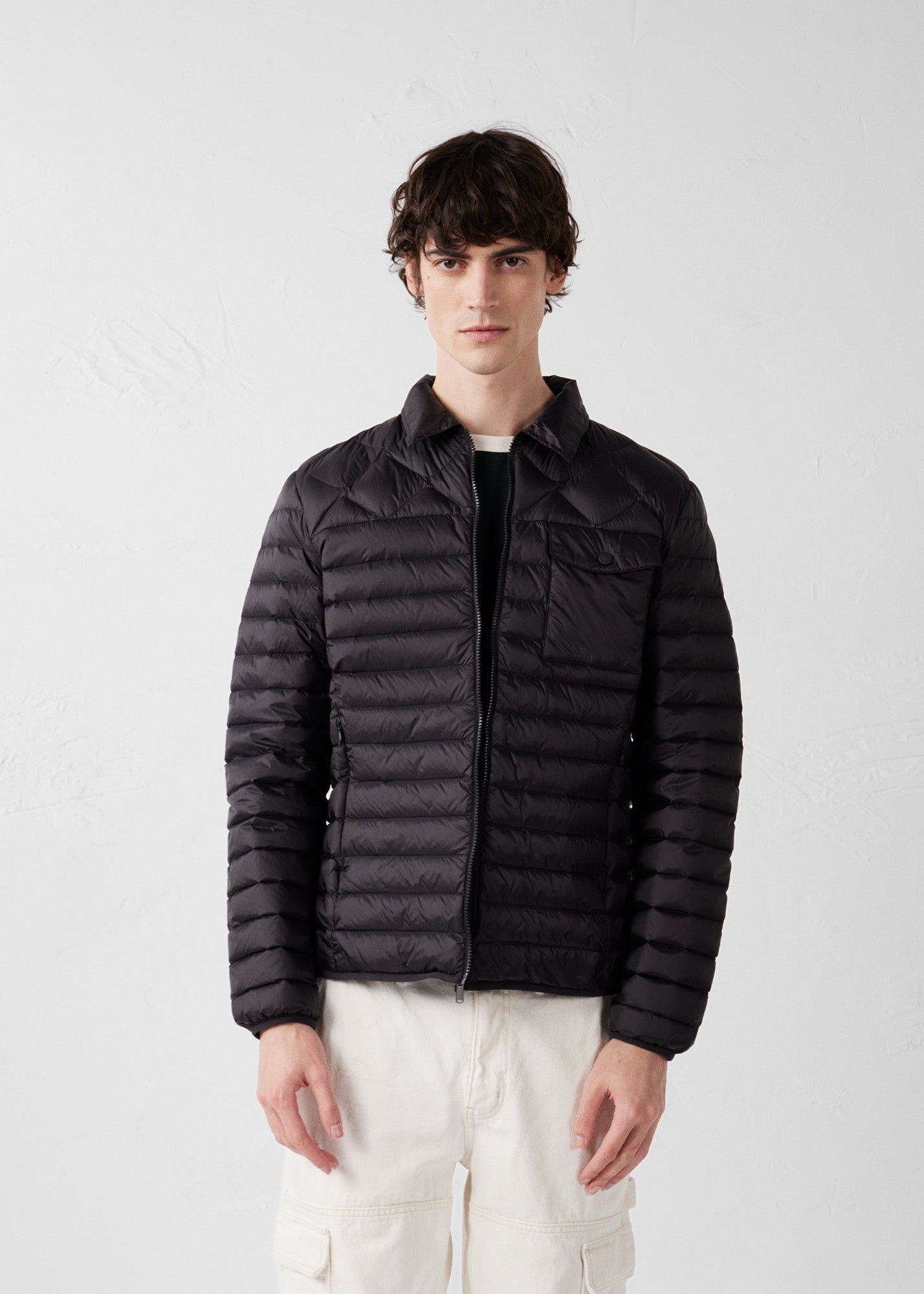 Jacket with shirt collar Ethan JOTT Black