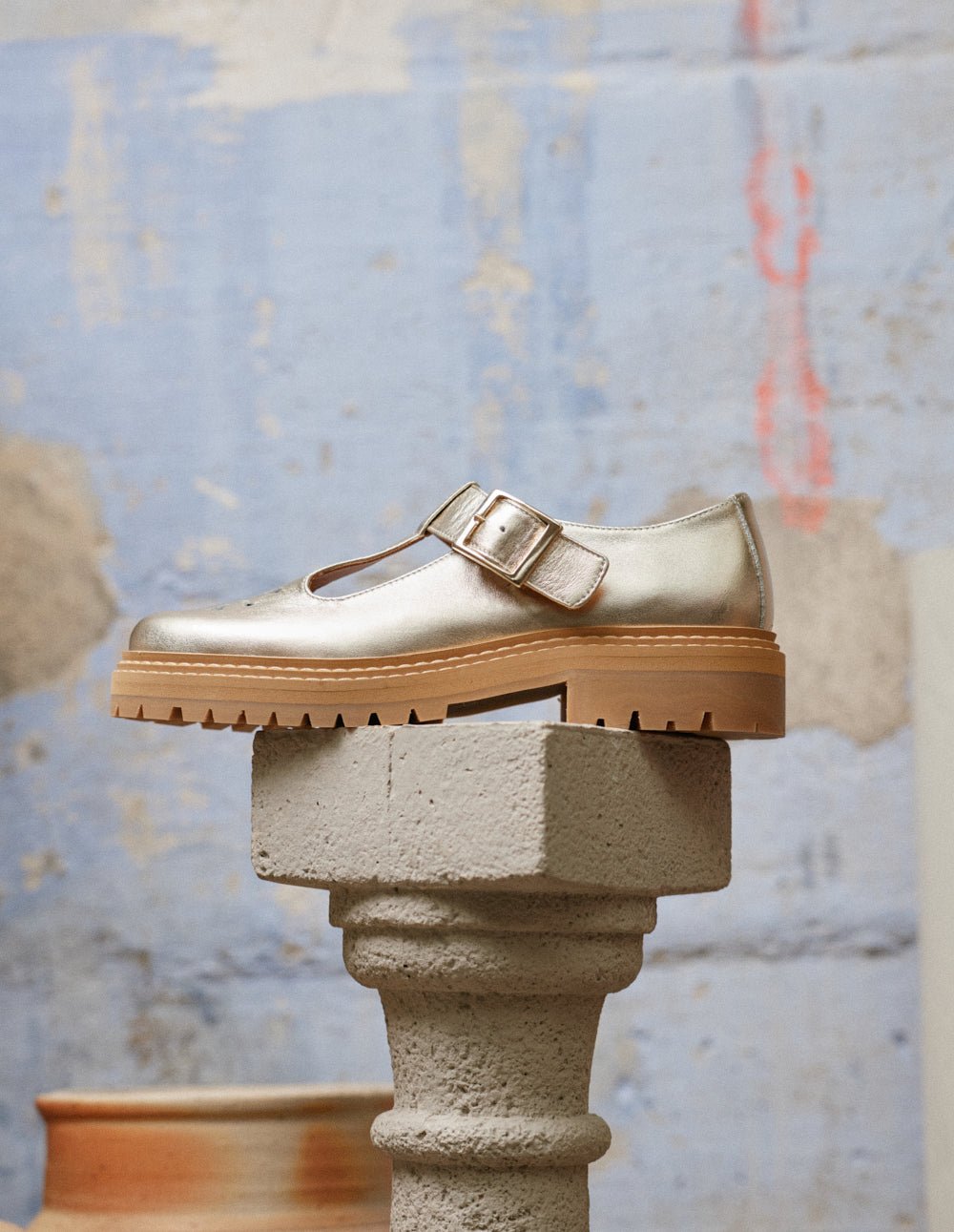 Derby shoes ODAJE Golden