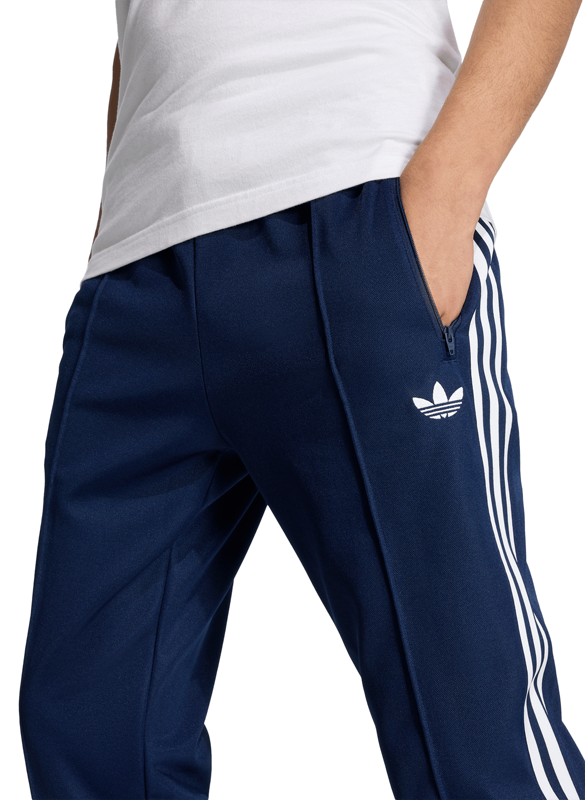 Jogging droit uni ADIDAS Bleu