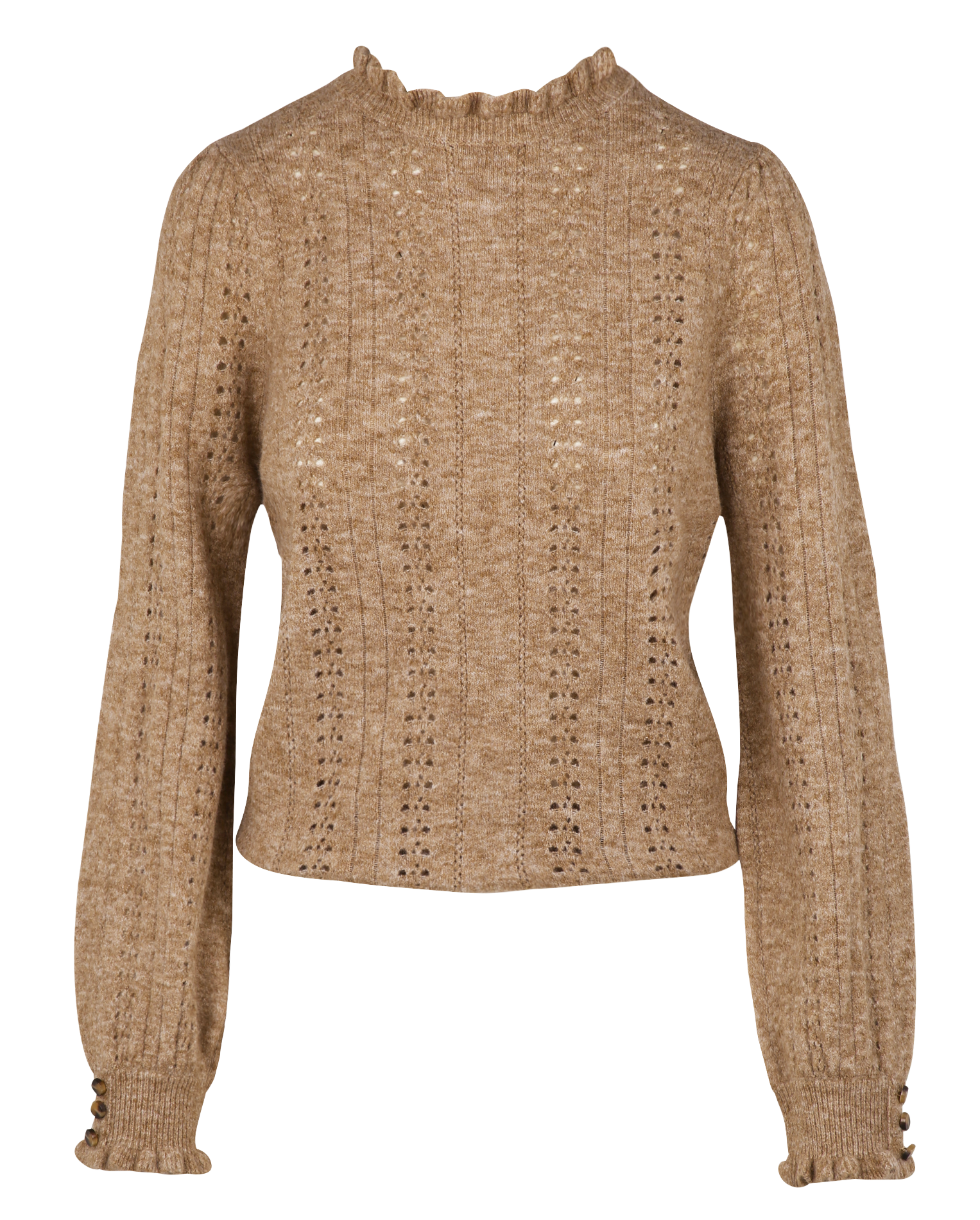 Quilted printed cotton short cardigan LA PETITE ETOILE Beige