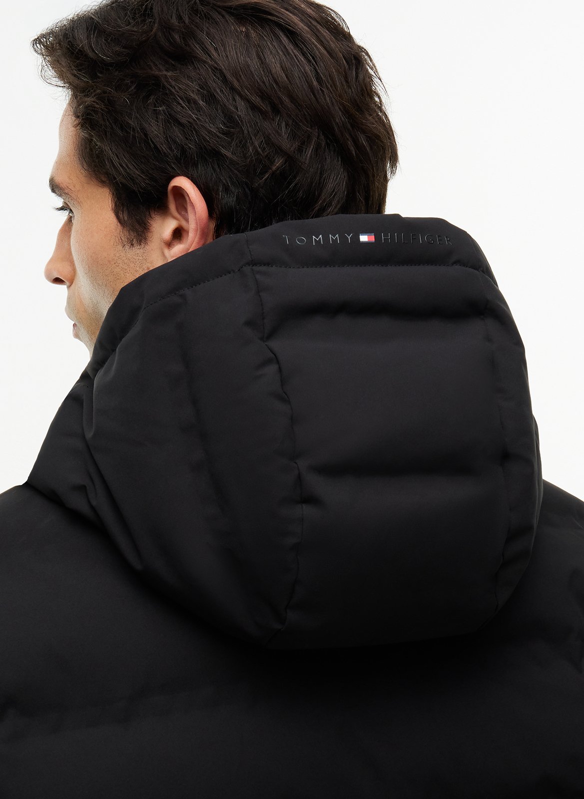 Doudoune col montant TOMMY HILFIGER Noir