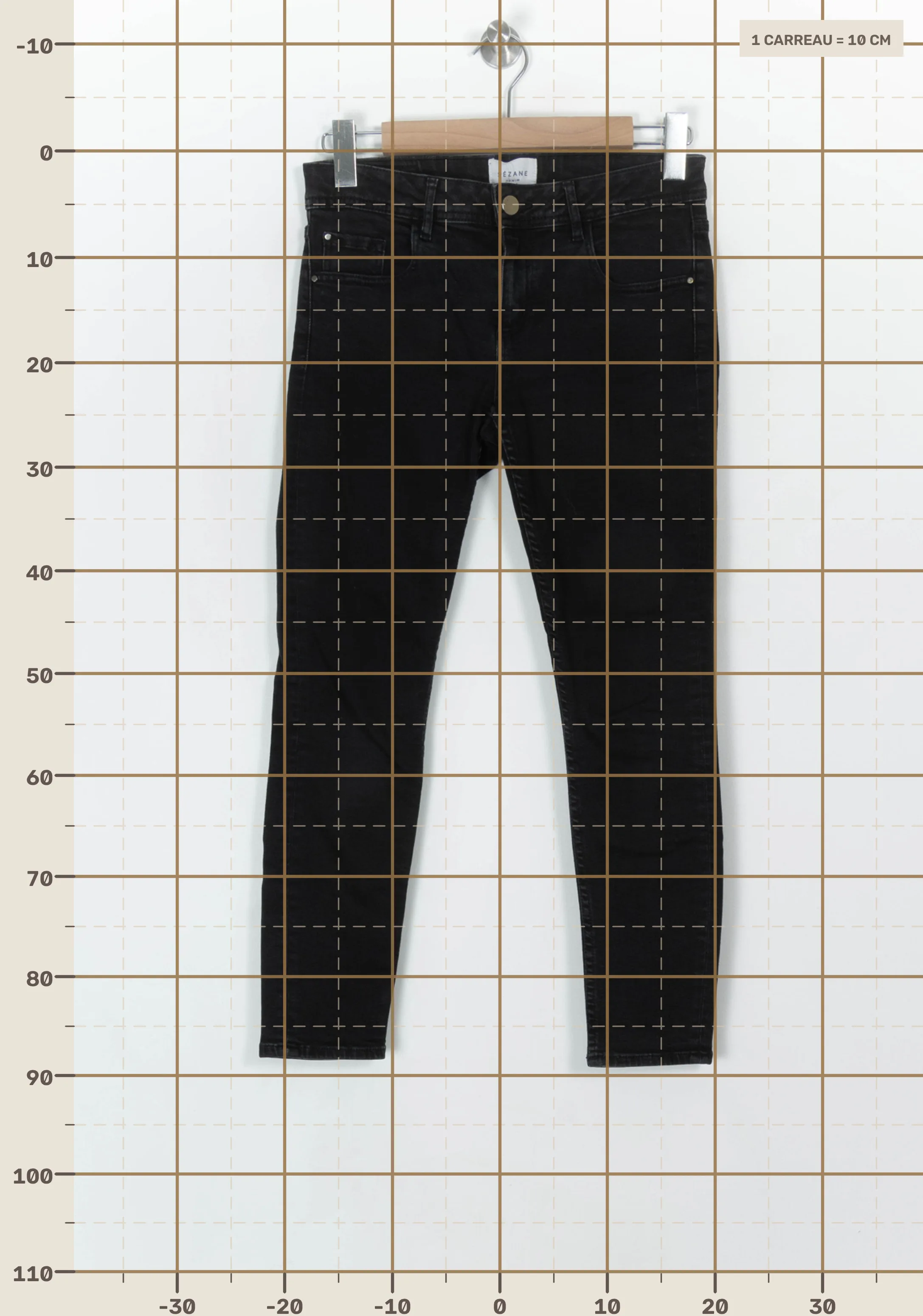 Jeans SEZANE - Seconde main Black