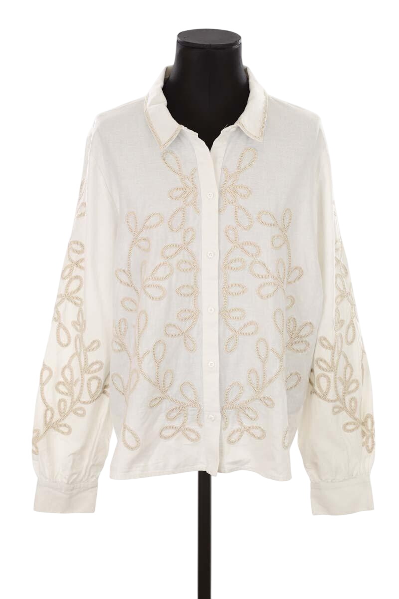 Cotton shirt SEZANE - Seconde main White