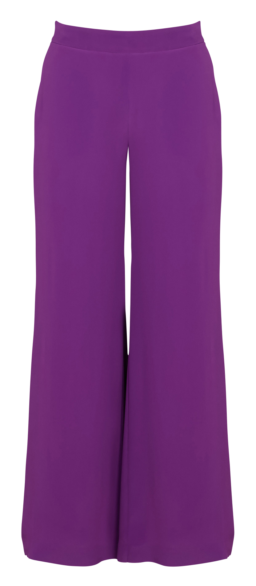Pantalon droit fluide MOMONI Violet