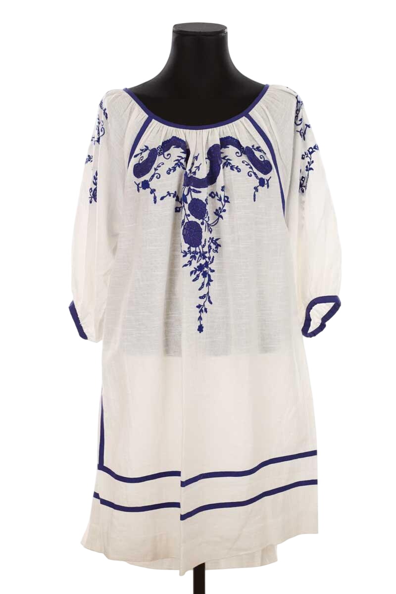 Cotton dress ANTIK BATIK - Seconde Main White