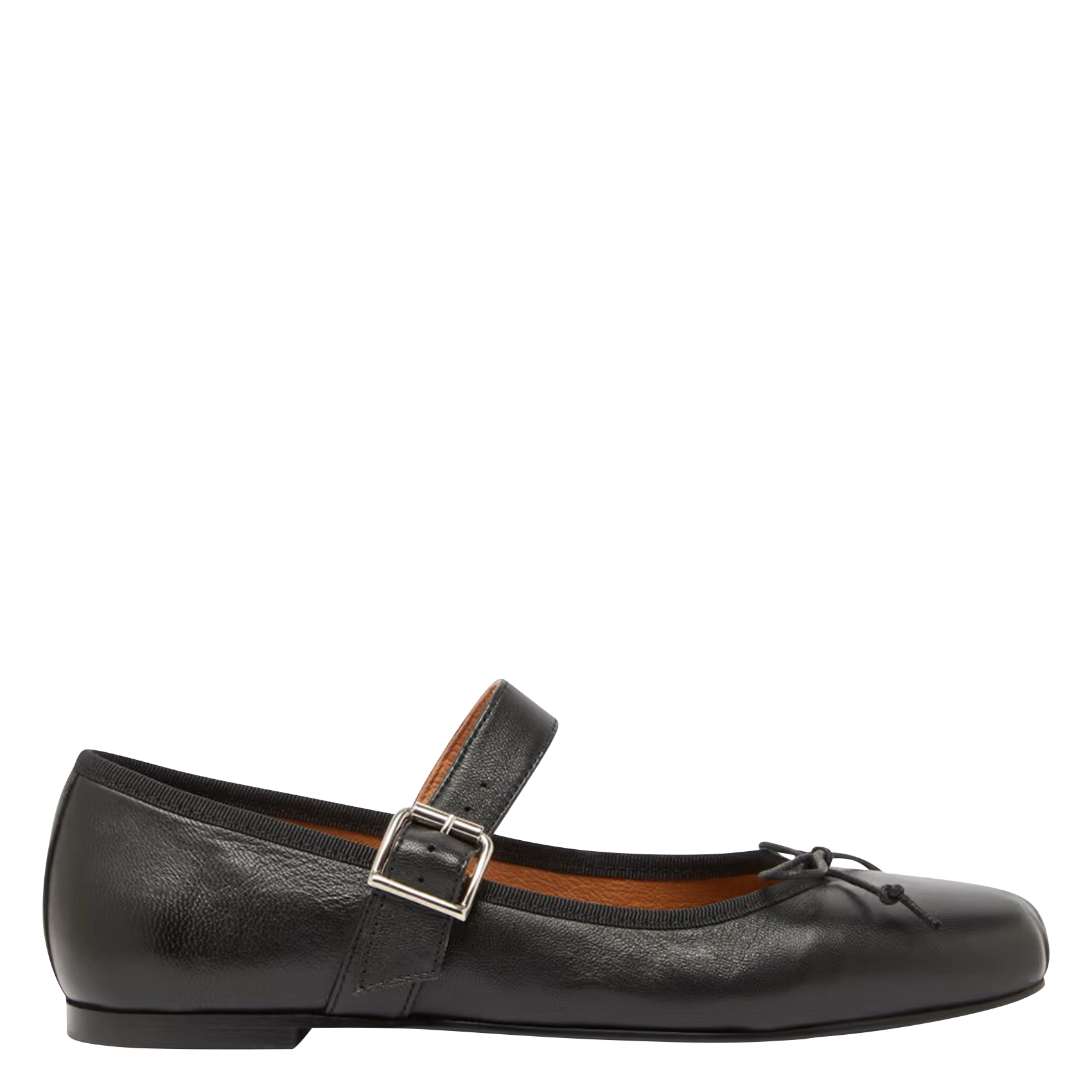 Ballerines en cuir JONAK Noir