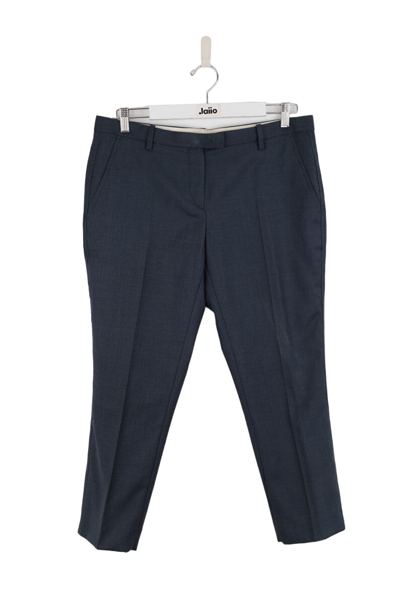 Alpha slim wool trousers ISABEL MARANT ÉTOILE - SECONDE MAIN Blue