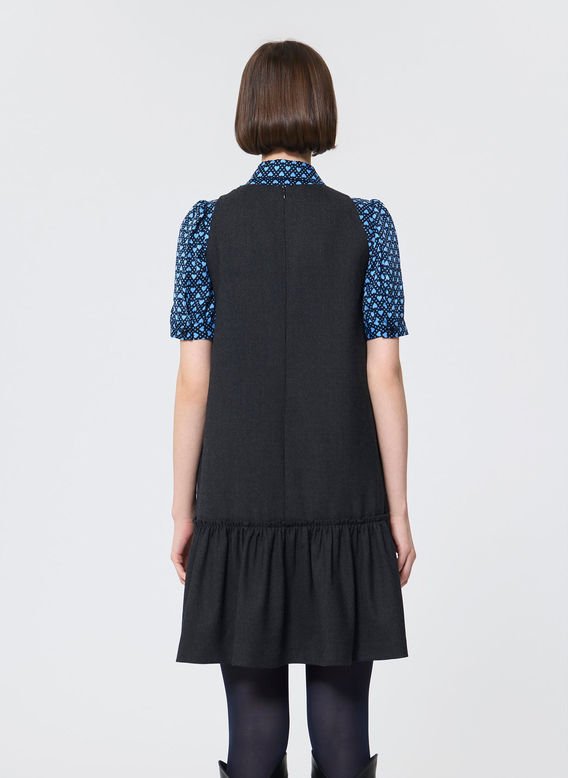 Abito senza maniche in lana mélange TARA JARMON Grigio