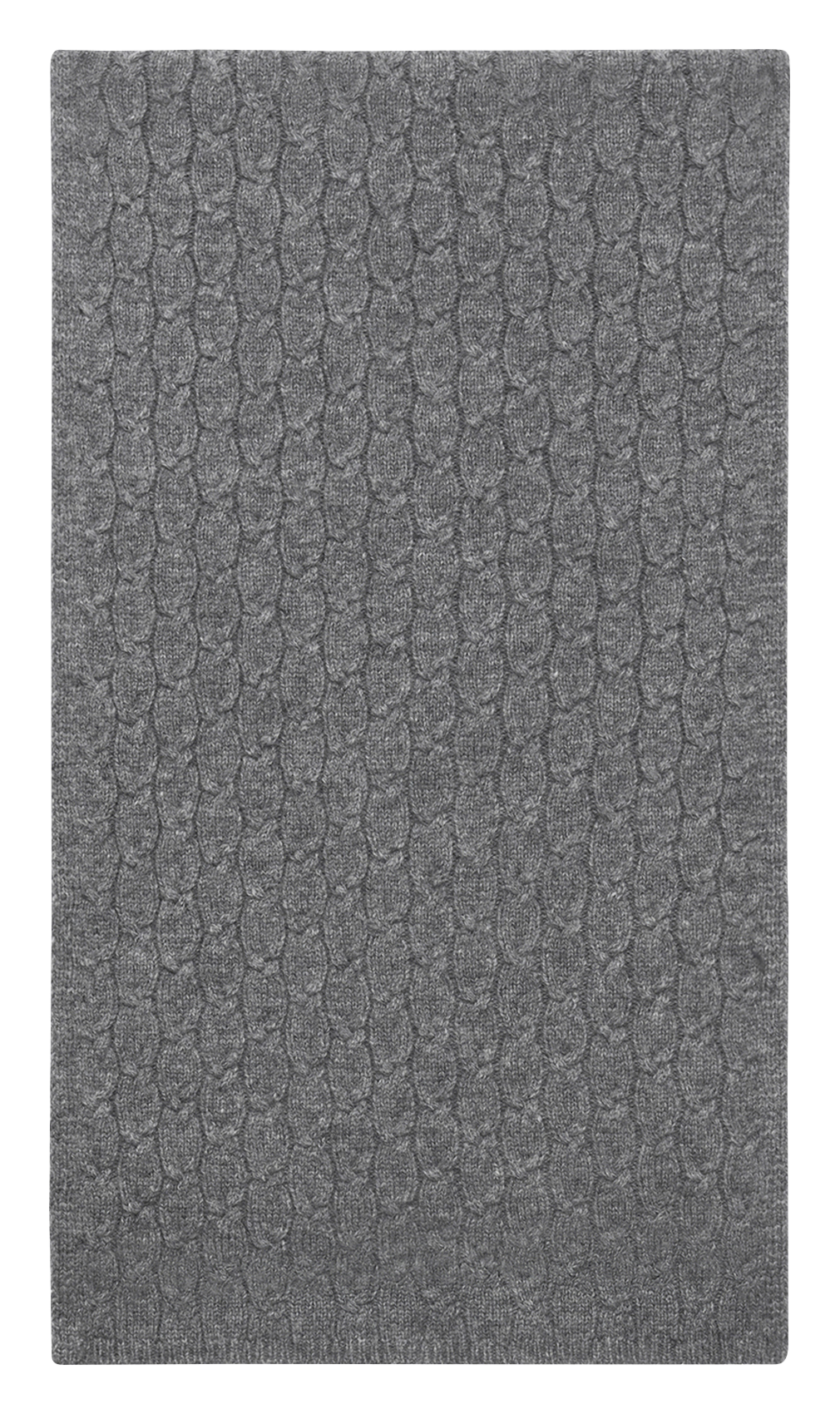 Alaska - Einfarbiger Schal aus Wolle PABLO Grau