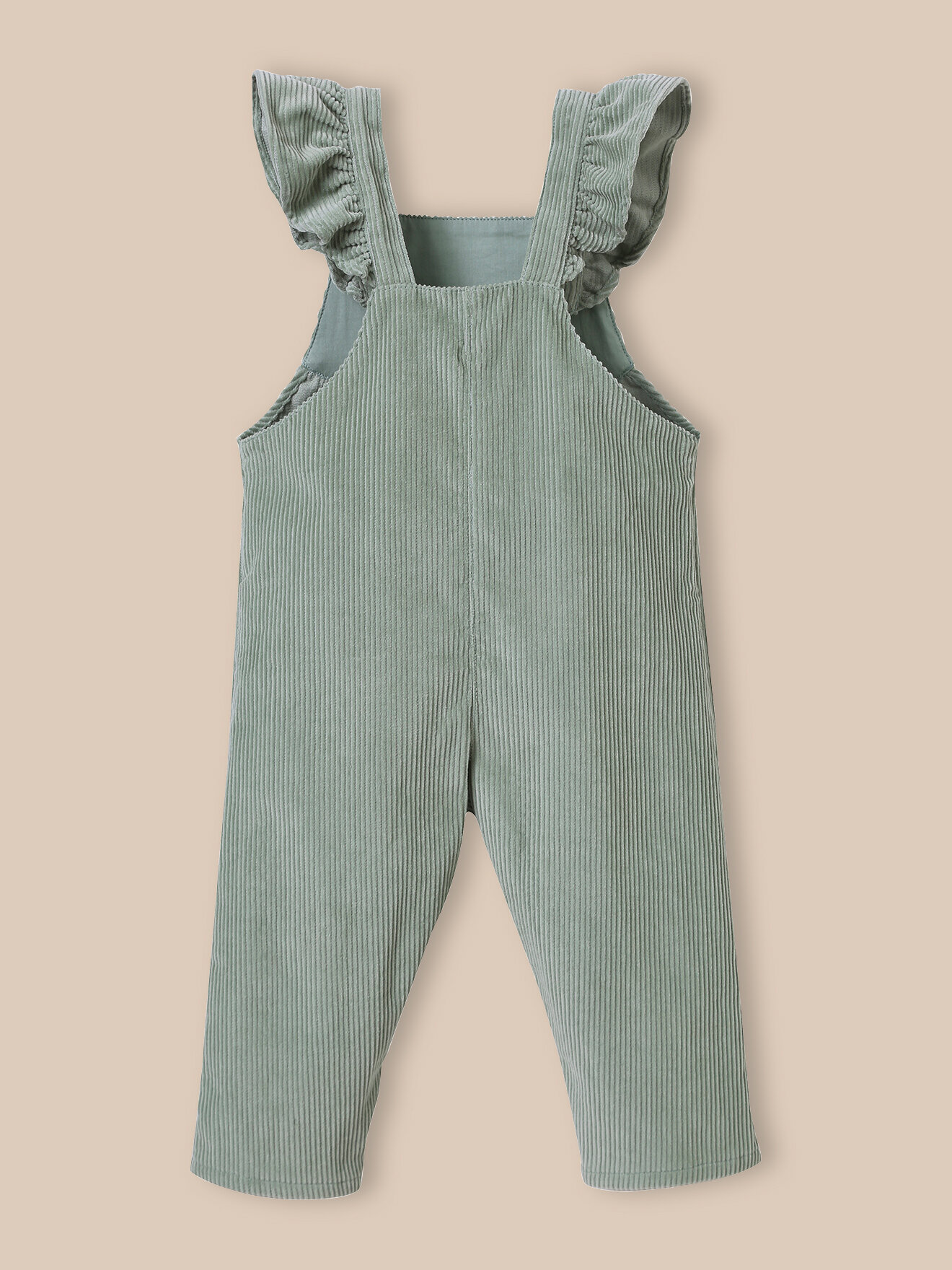 Corduroy overalls CYRILLUS Green