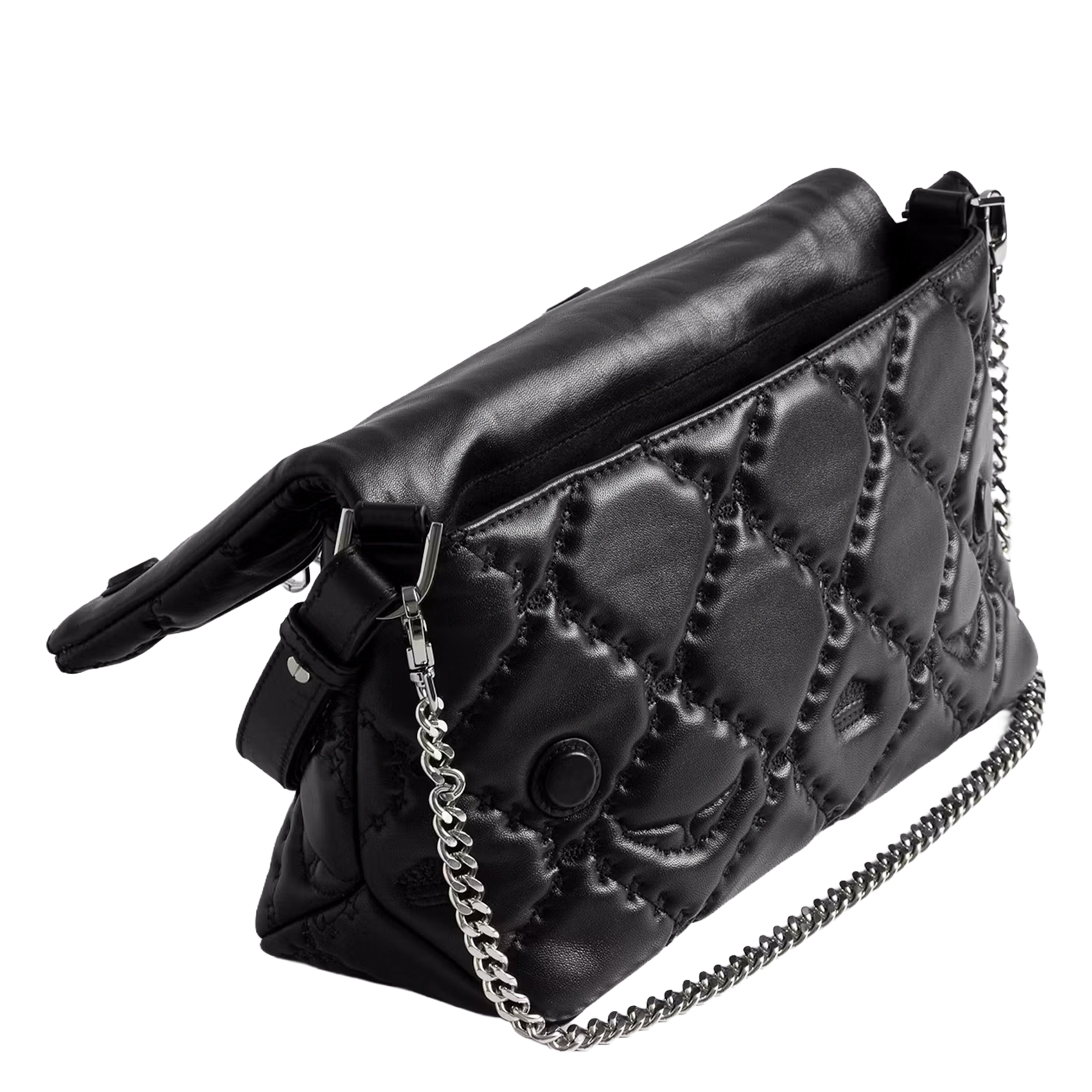 Leren clutch ZADIG&VOLTAIRE Zwart