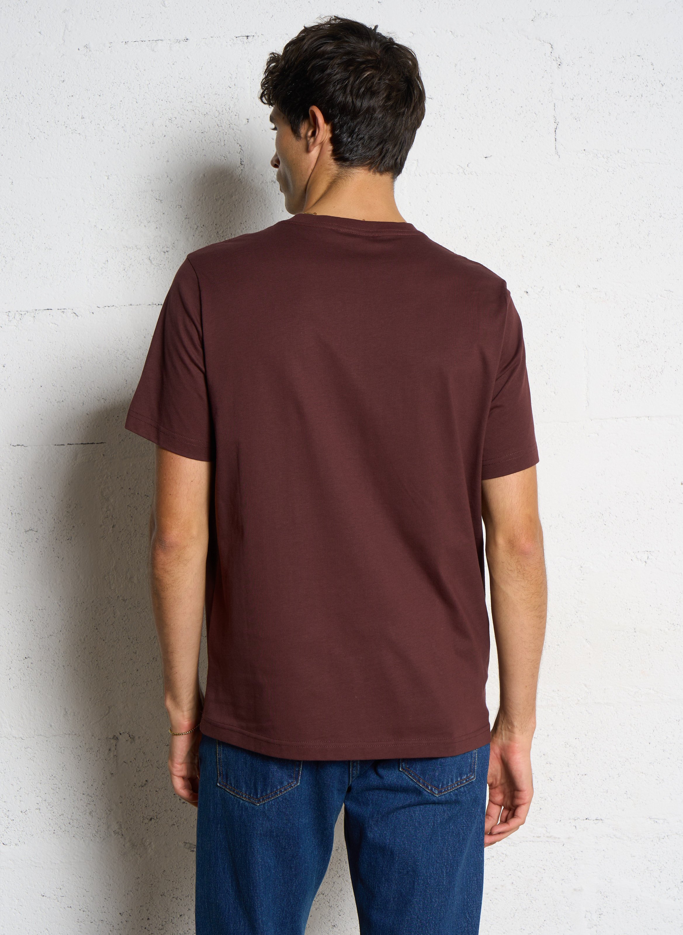 Round-neck organic cotton T-shirt PAUL SMITH Blue