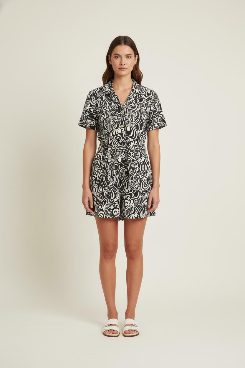 Short & Midi Dress TARA JARMON - Seconde Main Multicolored