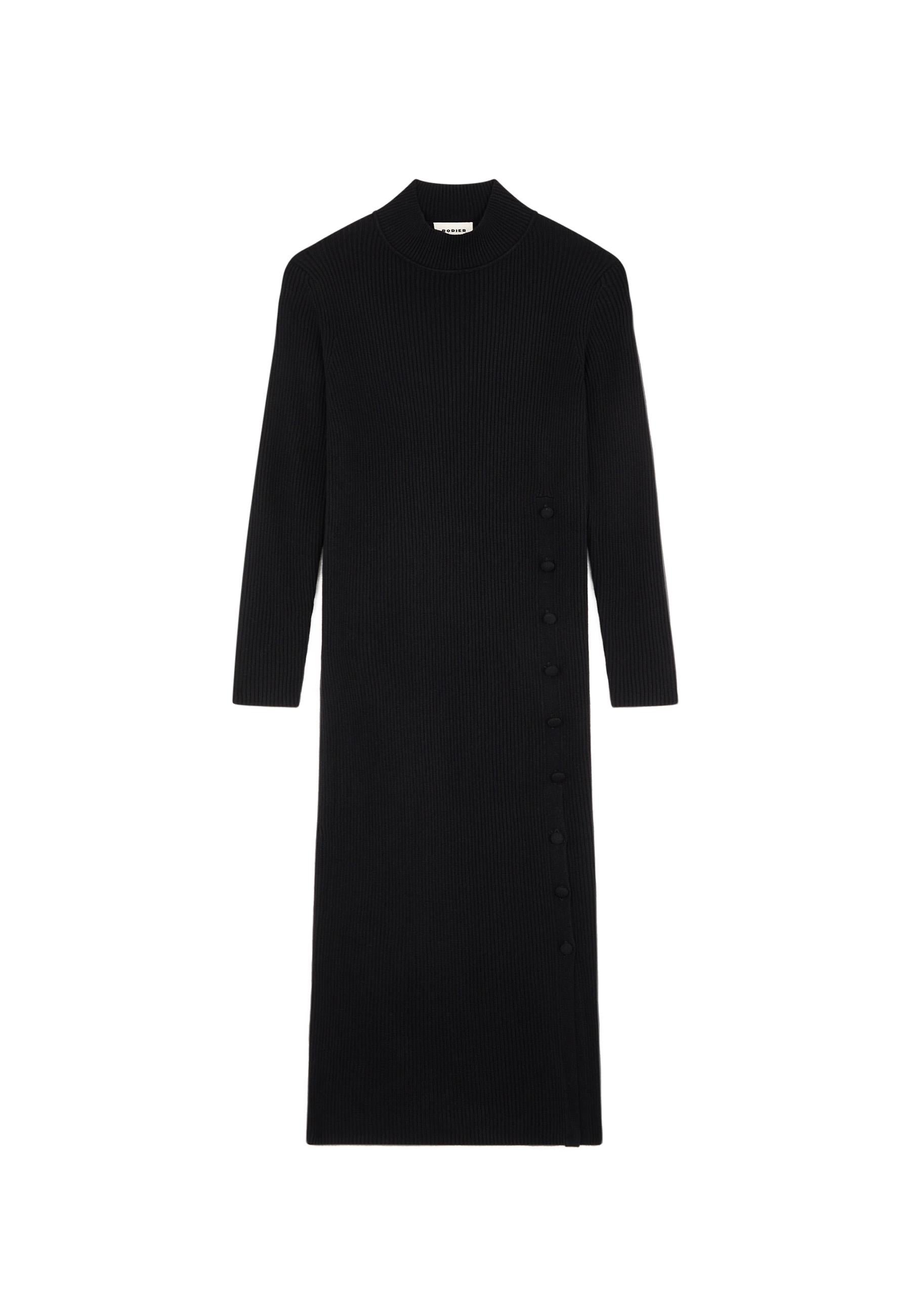 Long knit dress RODIER Black