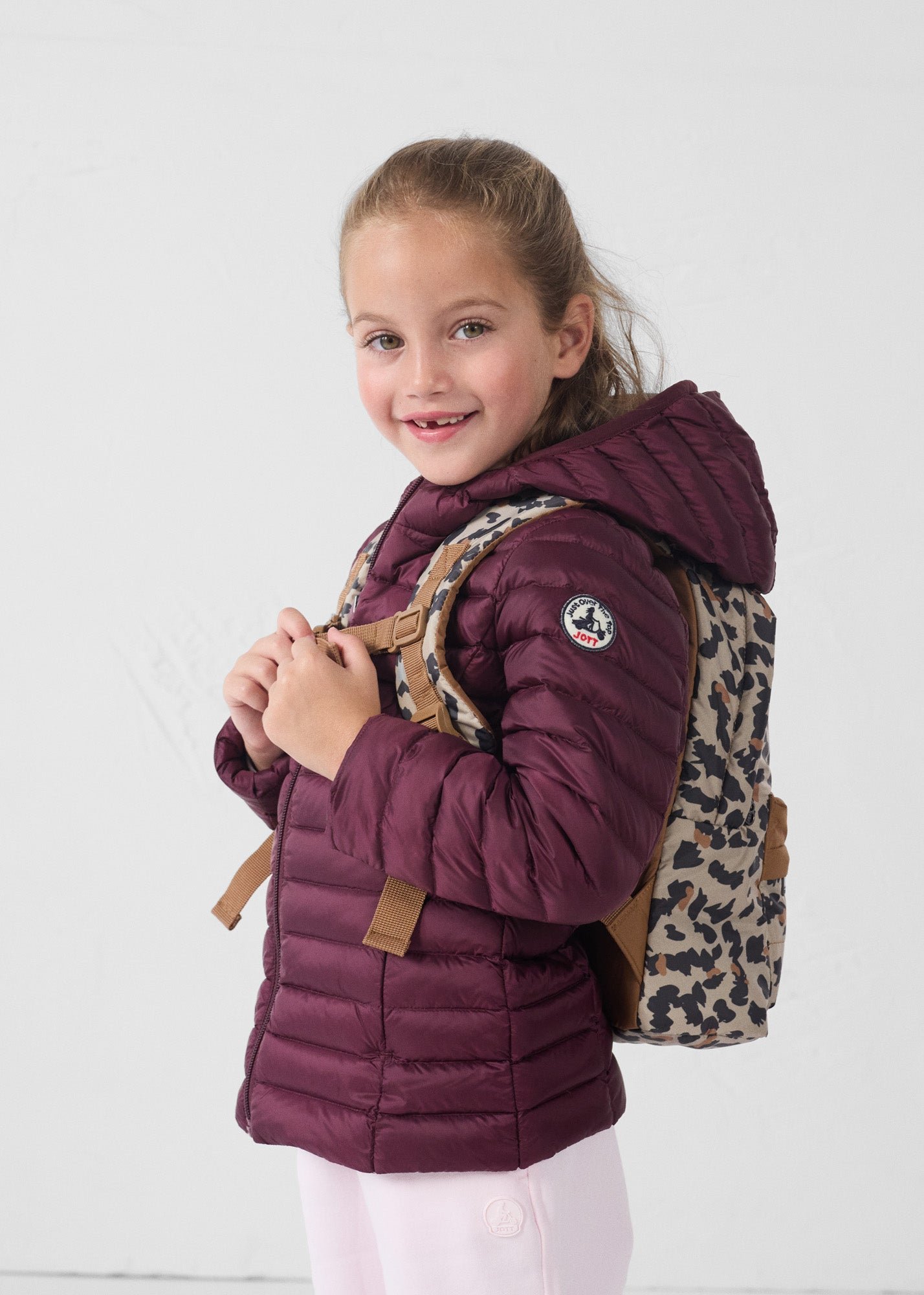 Pupil Print Backpack JOTT Brown