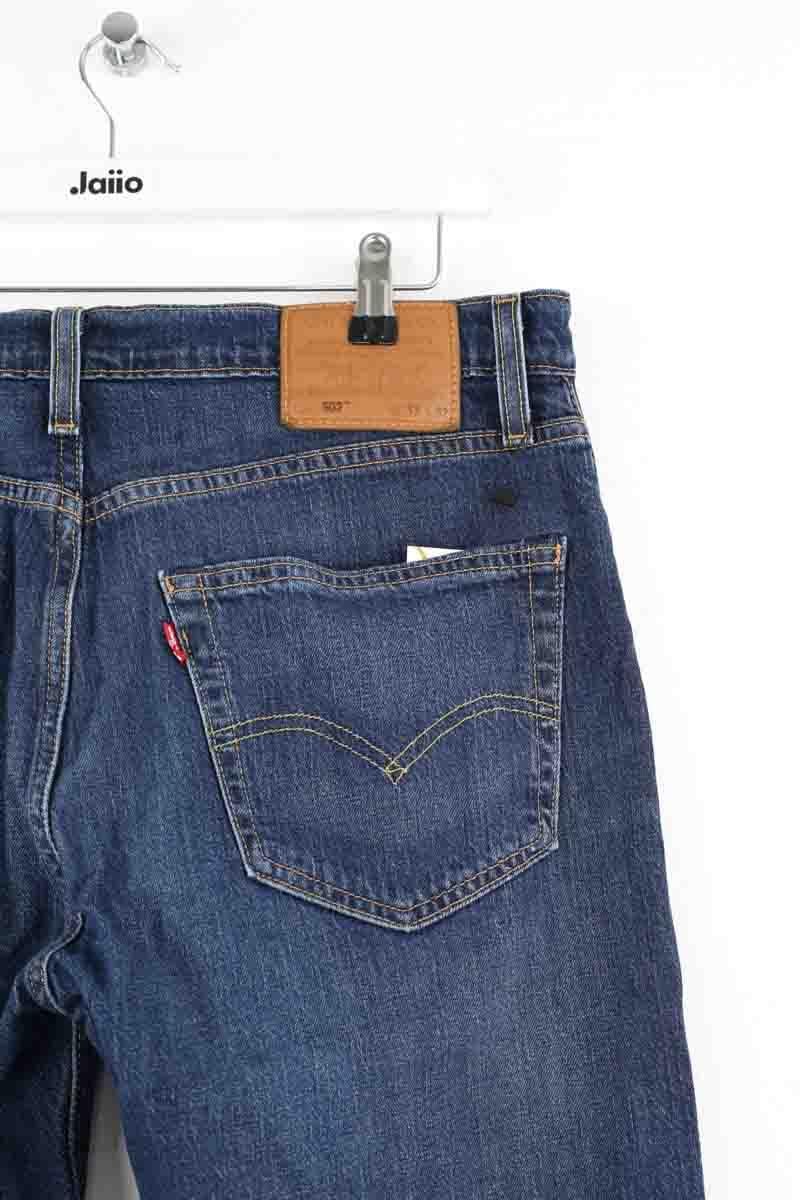 Straight Leg Jeans 502 LEVI'S - Seconde main Blue