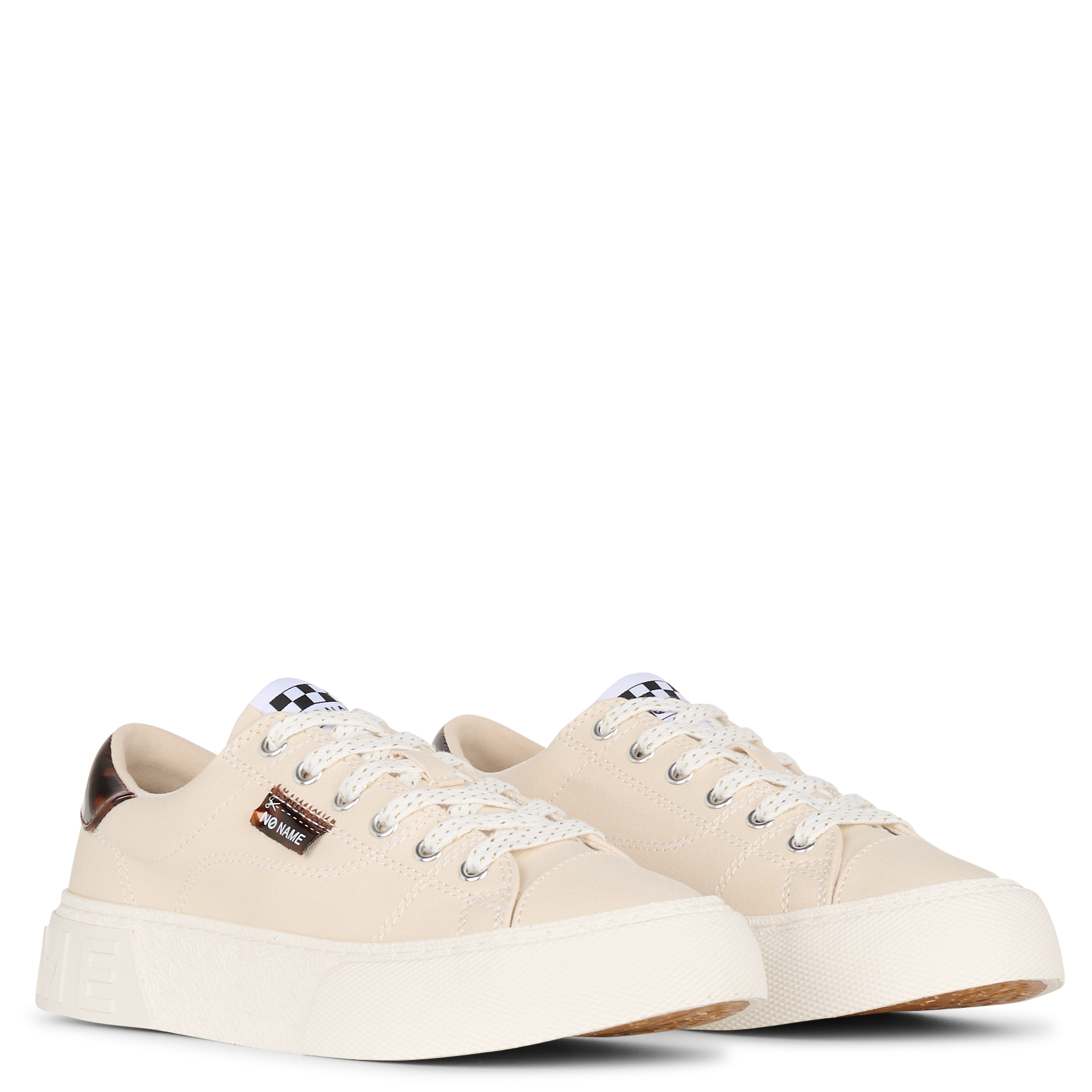 Baskets basses NO NAME Beige