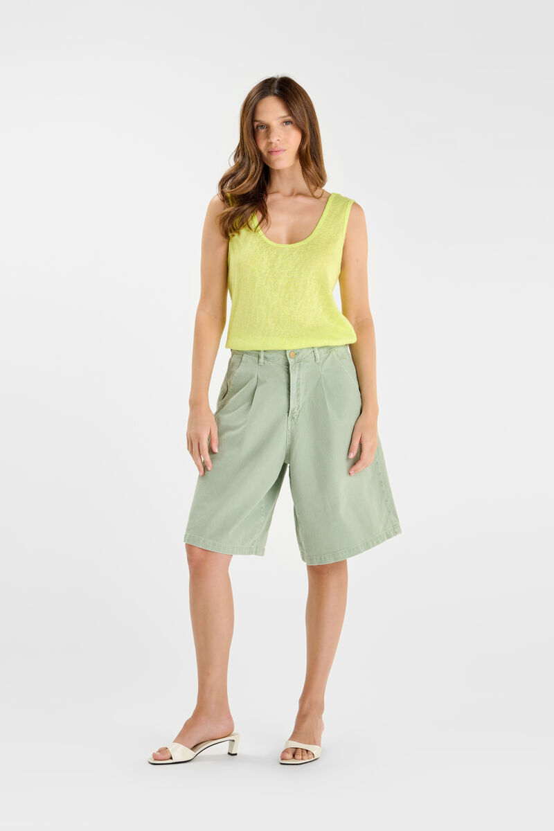 Tank top LE TEMPS DES CERISES Yellow