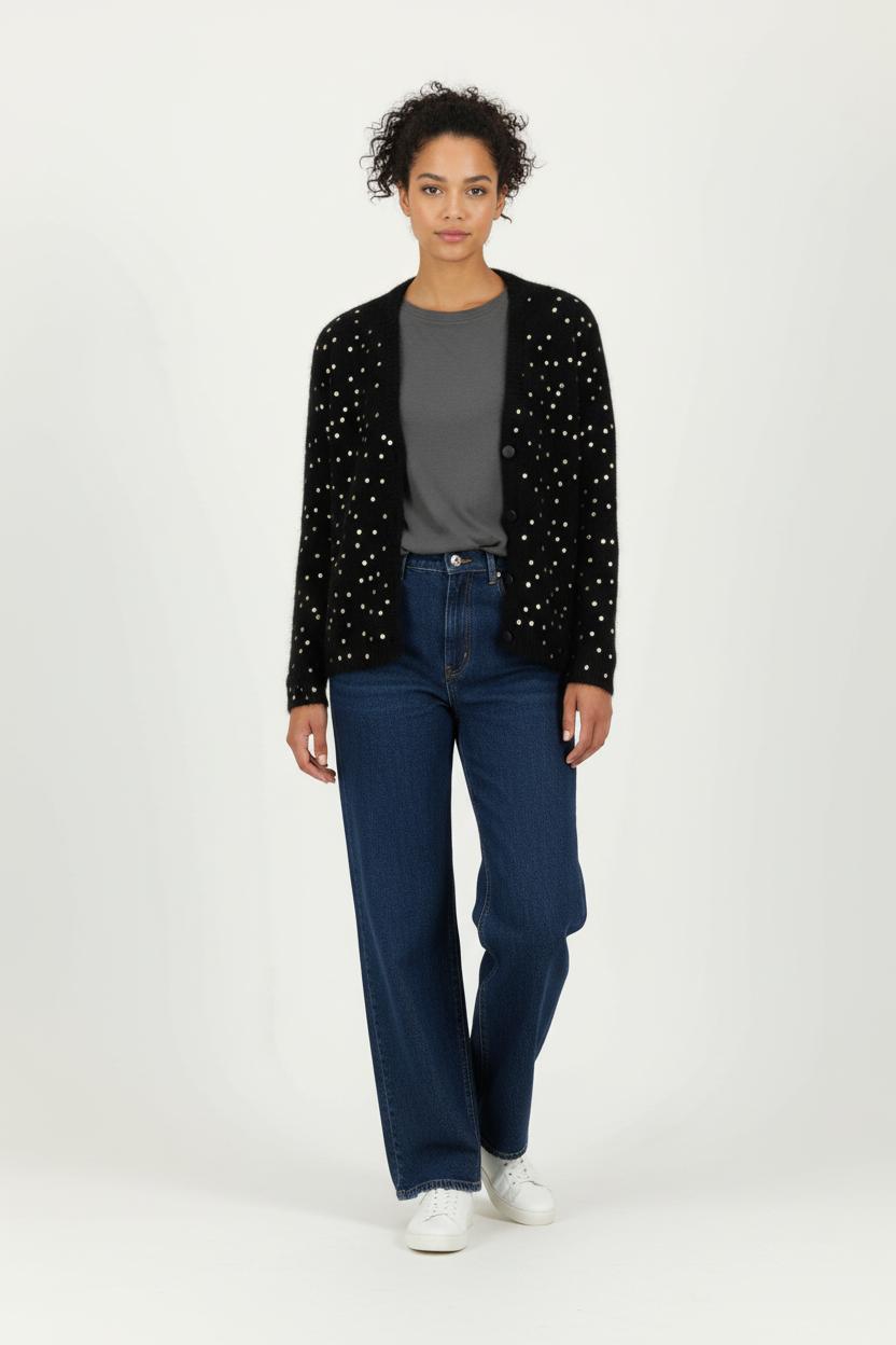 Cardigan SEZANE - Seconde main Black