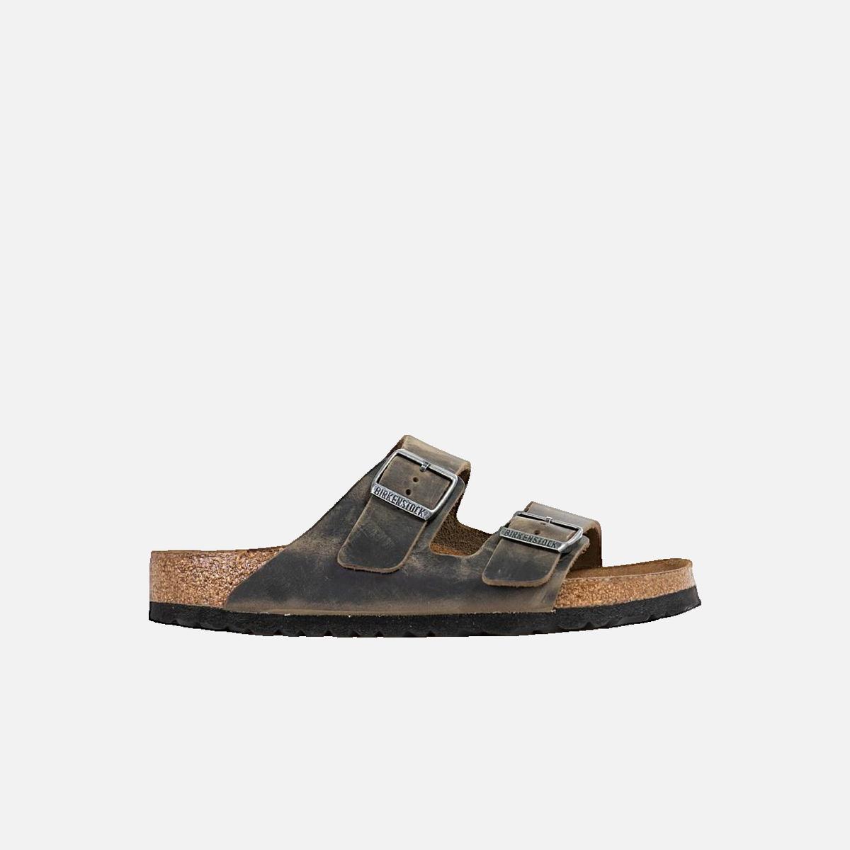 Arizona flat sandals BIRKENSTOCK Khaki