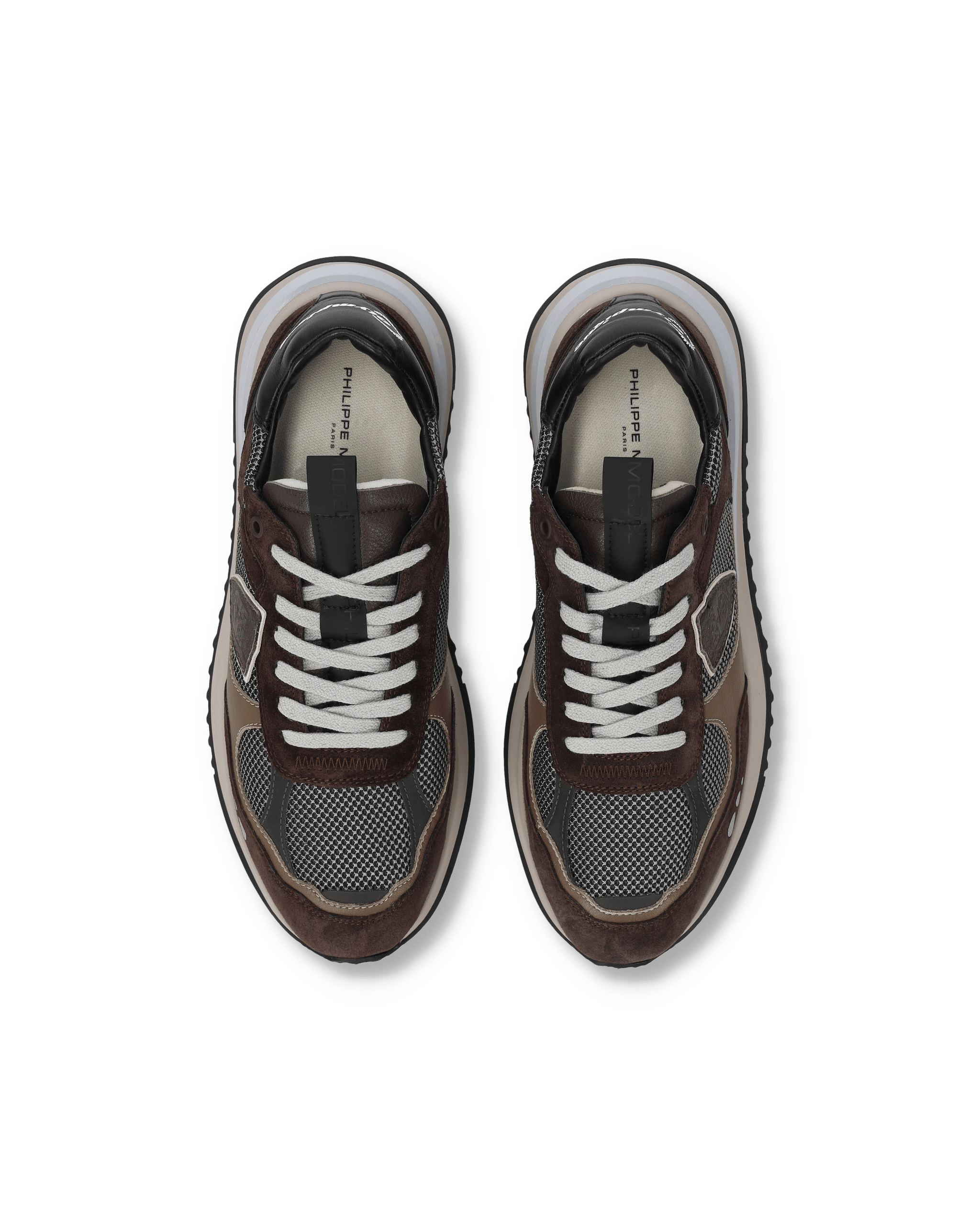 Olympic running sneakers PHILIPPE MODEL Brown