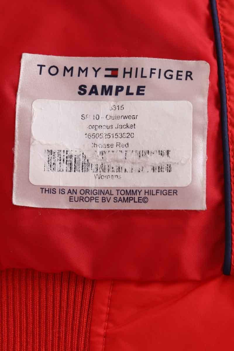 Regular-fit organic cotton jacket with sherpa collar TOMMY HILFIGER - SECONDE MAIN Pink