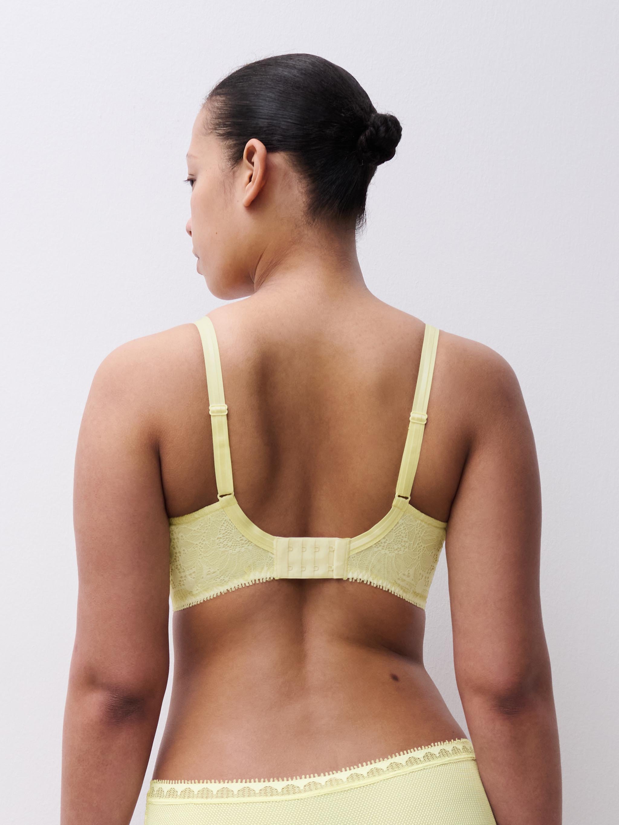 Full-cup bra CHANTELLE Yellow
