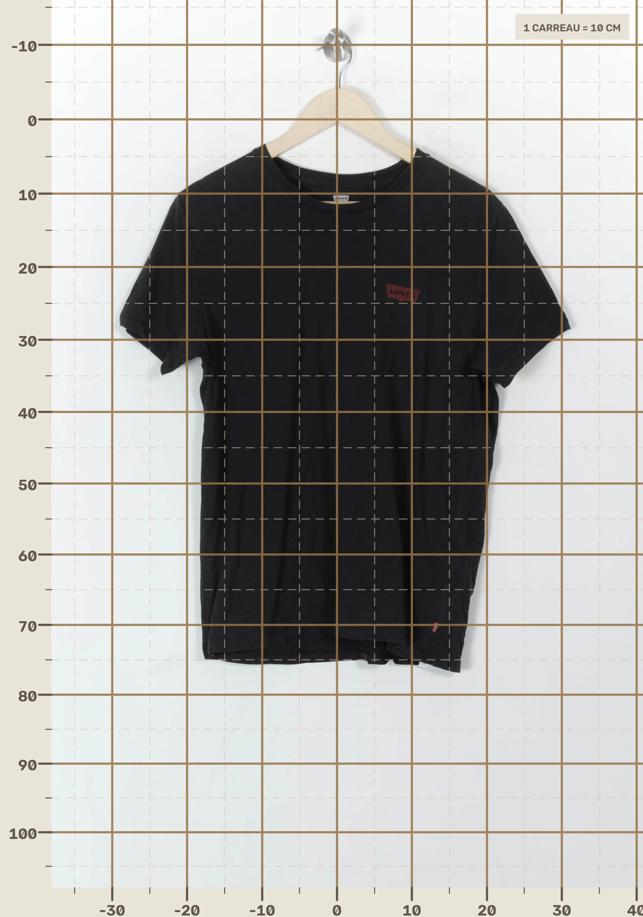 T-shirt LEVI'S - Seconde main Black