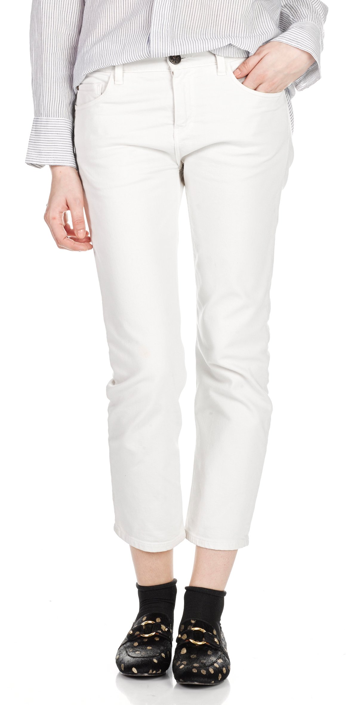 Jean cropped droit SWILDENS
