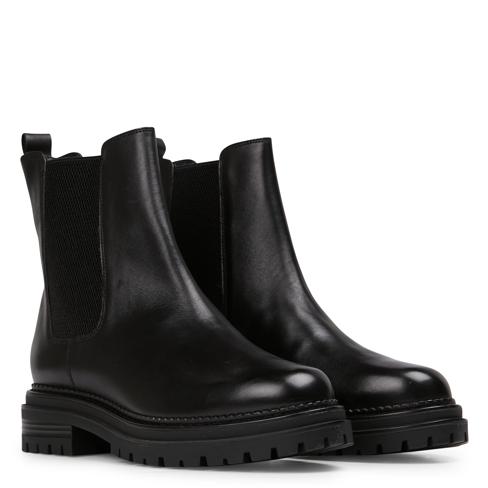 Leather ankle boots JONAK Black