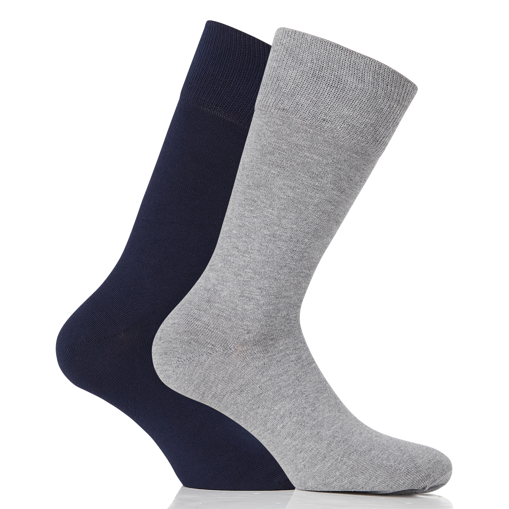 Pack of 2 pairs of cotton-blend socks AU PRINTEMPS PARIS Multicolored