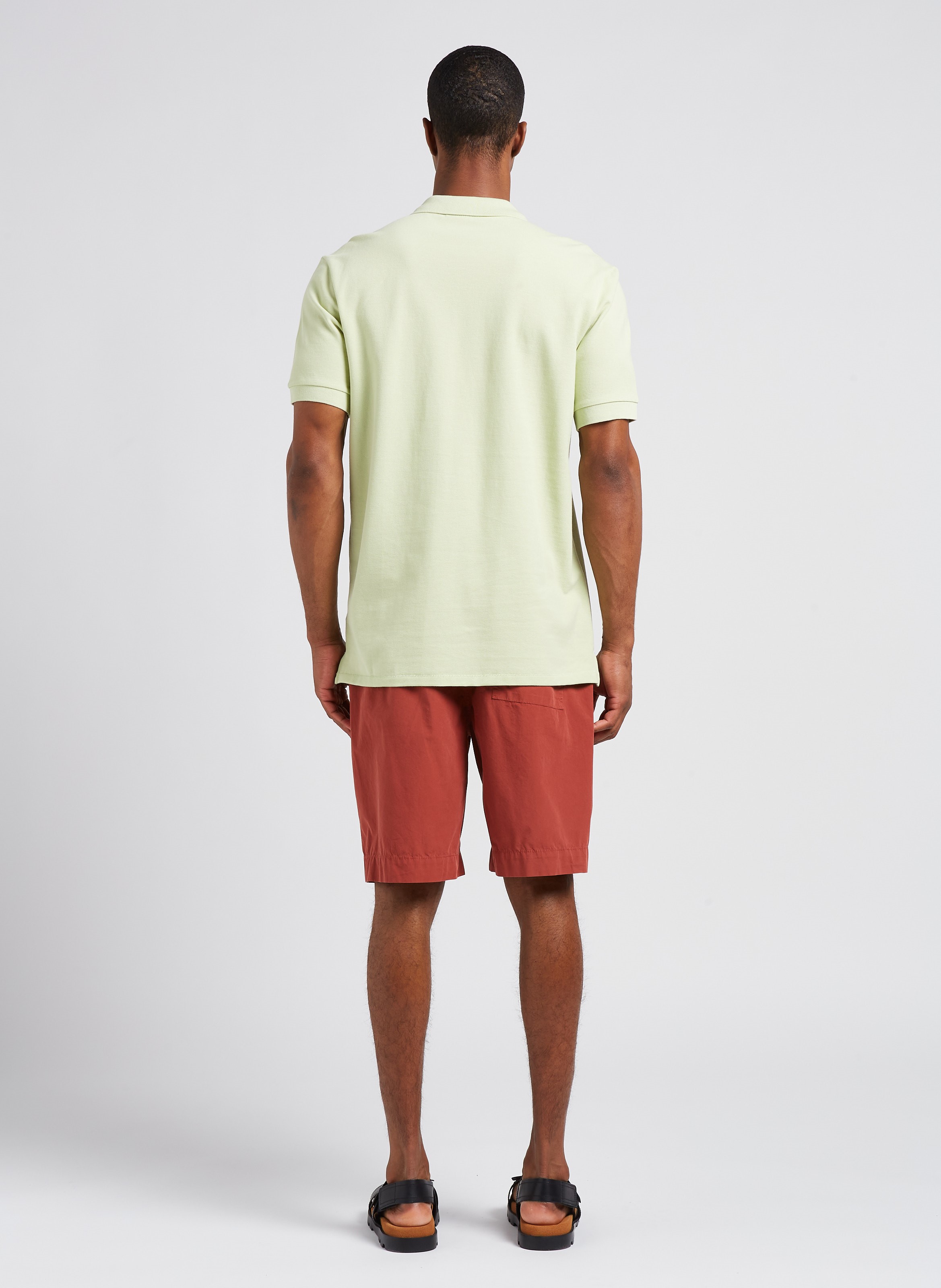 Short droit en coton PAUL SMITH Rouge