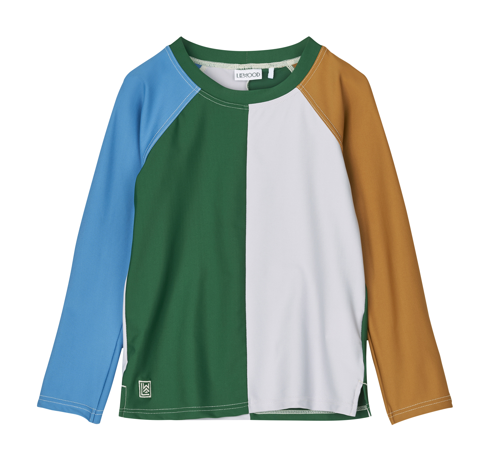 Rundhals-Bade-T-Shirt mit Print LIEWOOD Grun