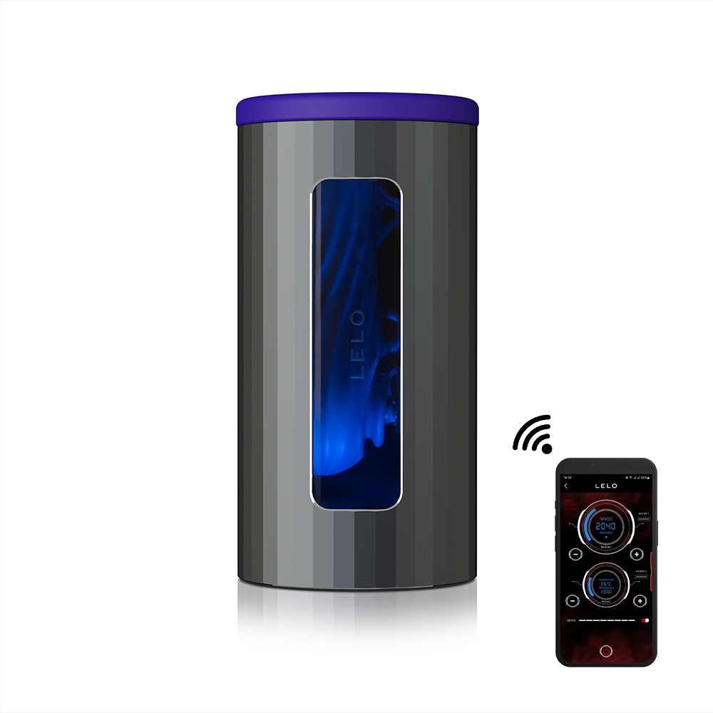 Men's masturbator with an app LELO Bleu