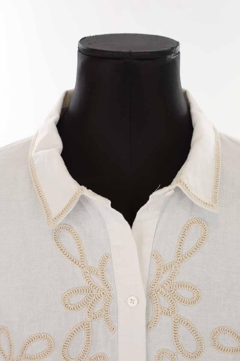 Cotton shirt SEZANE - Seconde main White