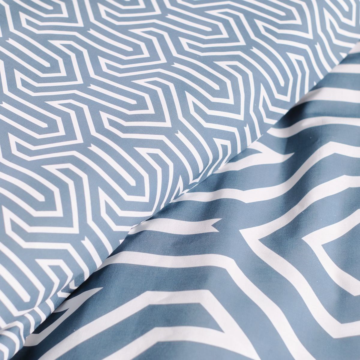 Cotton bedding set TODAY LINGE DE MAISON Blue