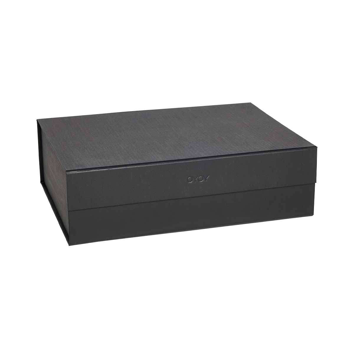 Cardboard storage box OYOY LIVING DESIGN Black