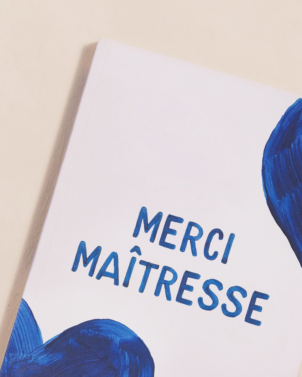 Le carnet merci maîtresse EMOI EMOI Bleu
