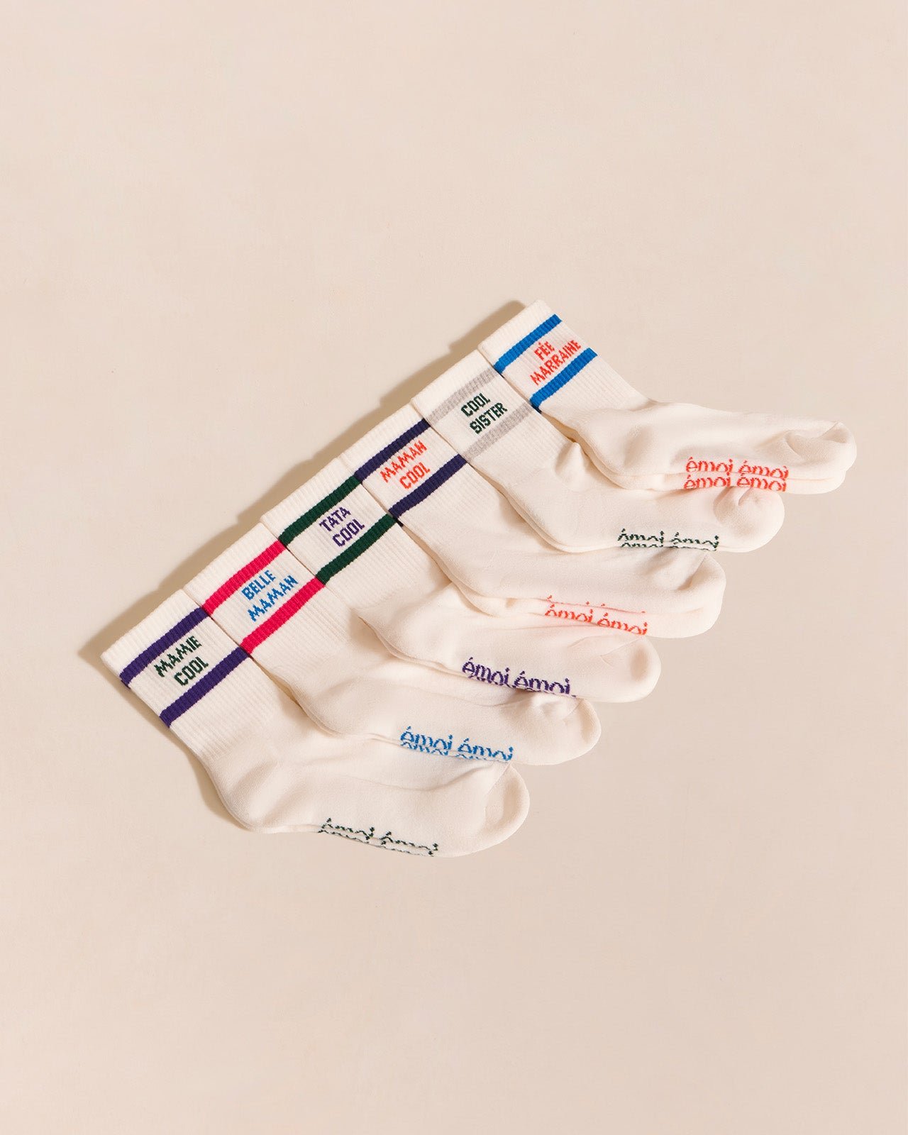 Fairy Godmother socks EMOI EMOI White