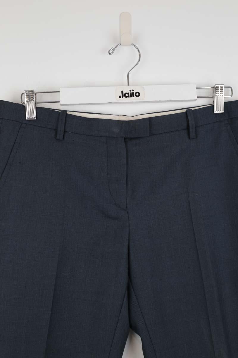 Alpha slim wool trousers ISABEL MARANT ÉTOILE - SECONDE MAIN Blue