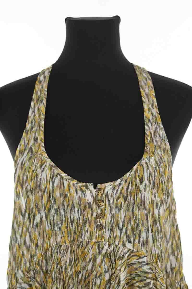 Azawood sleeveless top ISABEL MARANT ÉTOILE - SECONDE MAIN Green