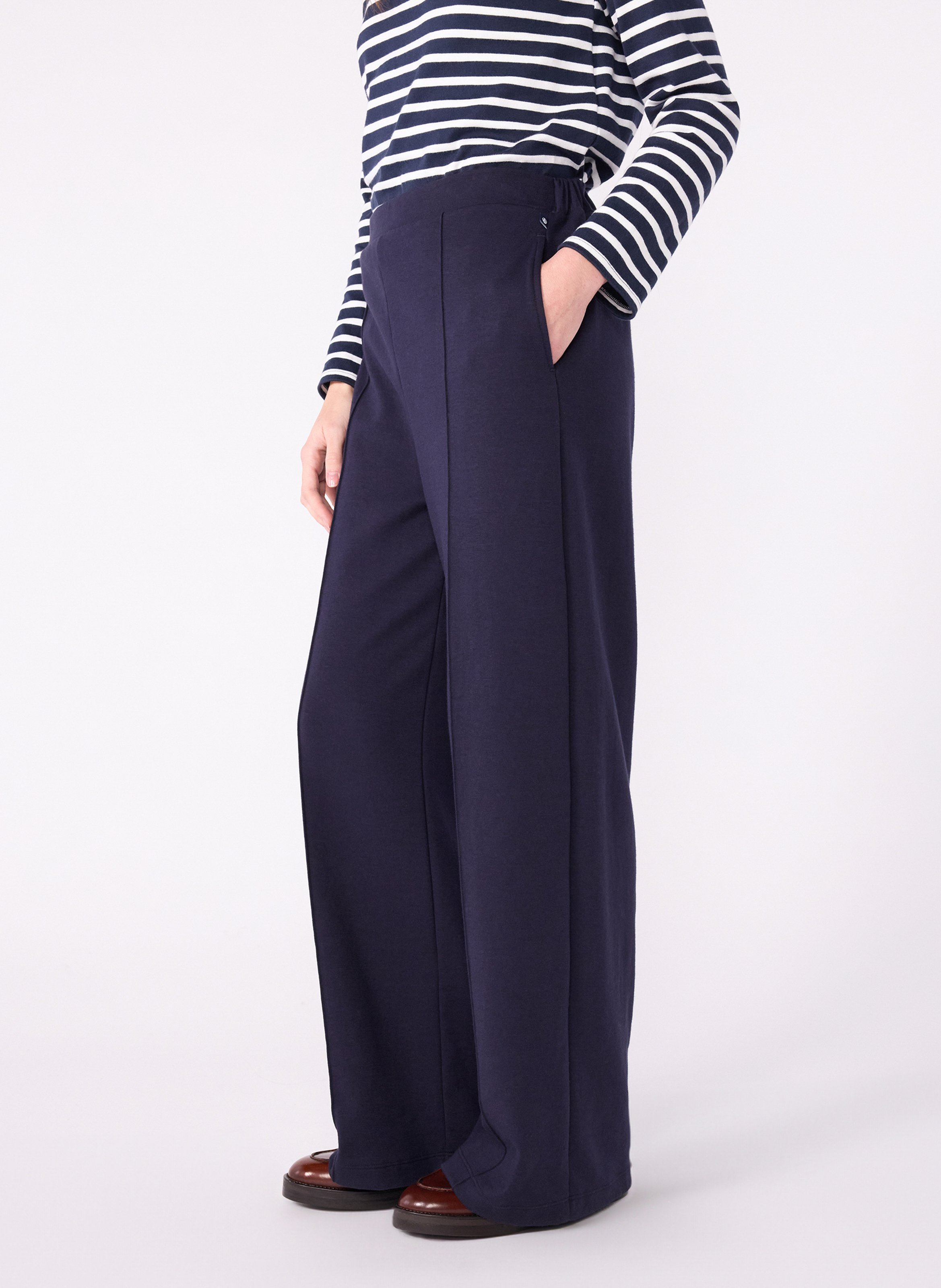 Chinohose aus Baumwoll-Mix PETIT BATEAU Blau