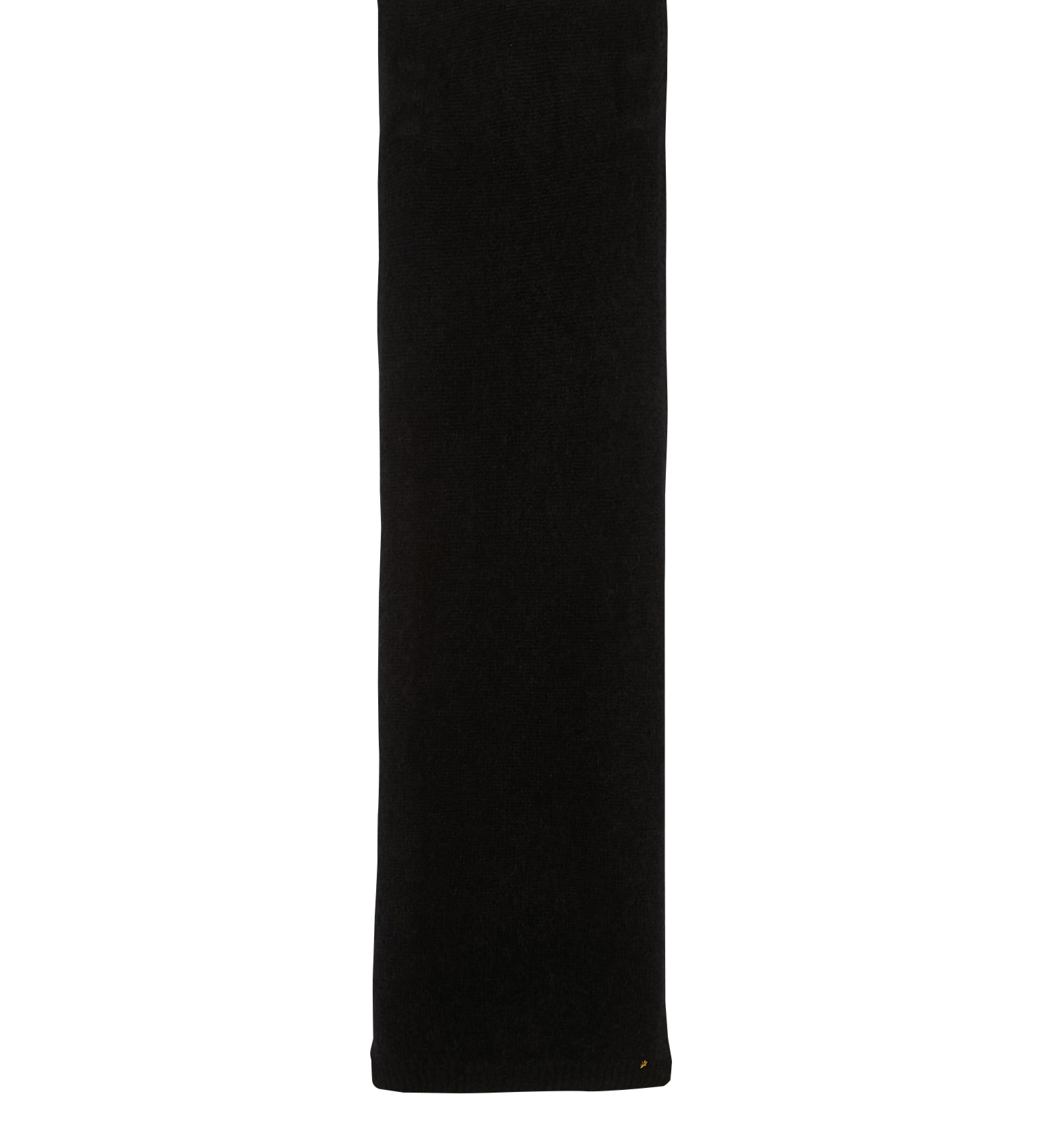 Plain wool-mix scarf  DES PETITS HAUTS Black